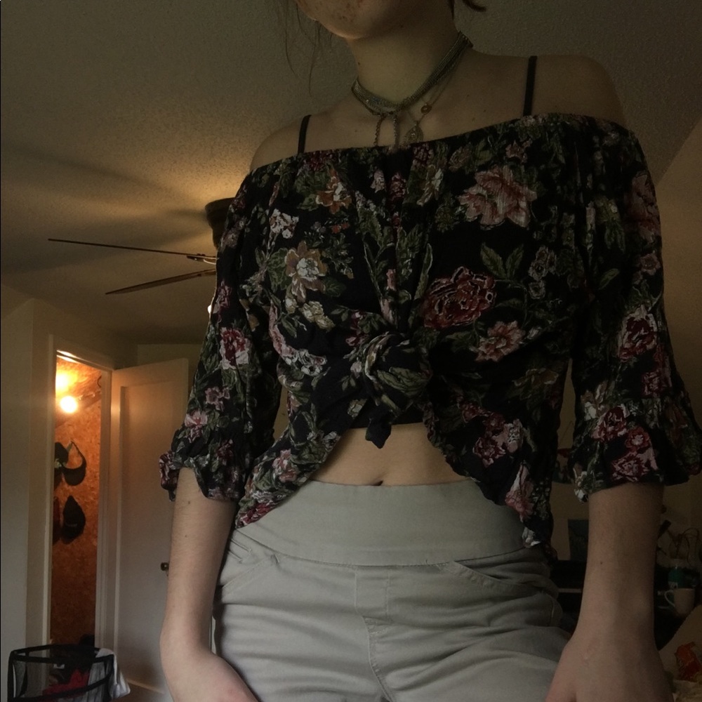 Floral blouse